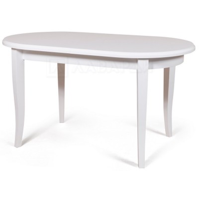 Стол Кронос 140(172)x80 (белый) раздвижной