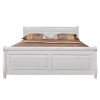 Кровать 140х200 с ящиками Мальта (белый) полутороспальная