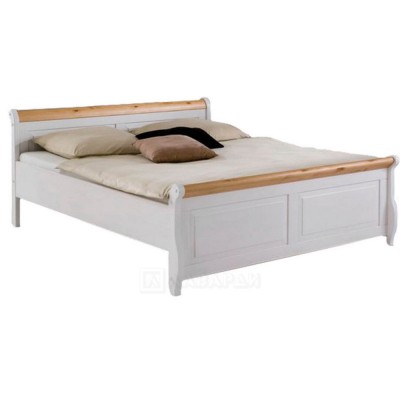 Кровать 160х200 без ящиков Мальта (антик) двуспальная