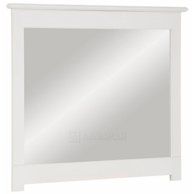 Зеркало навесное Рауна 100 (белый)